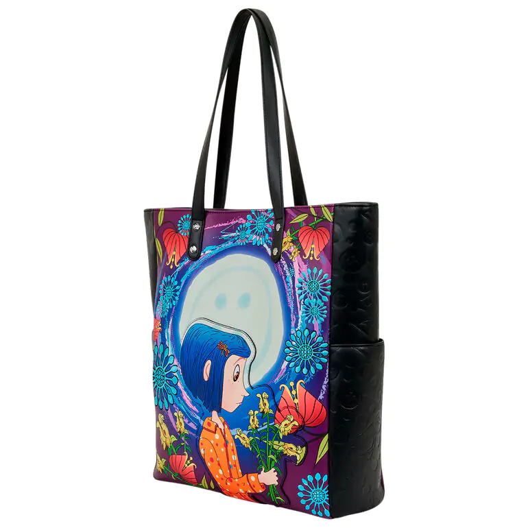 Loungefly Coraline Worlds Laika shopping bag product photo