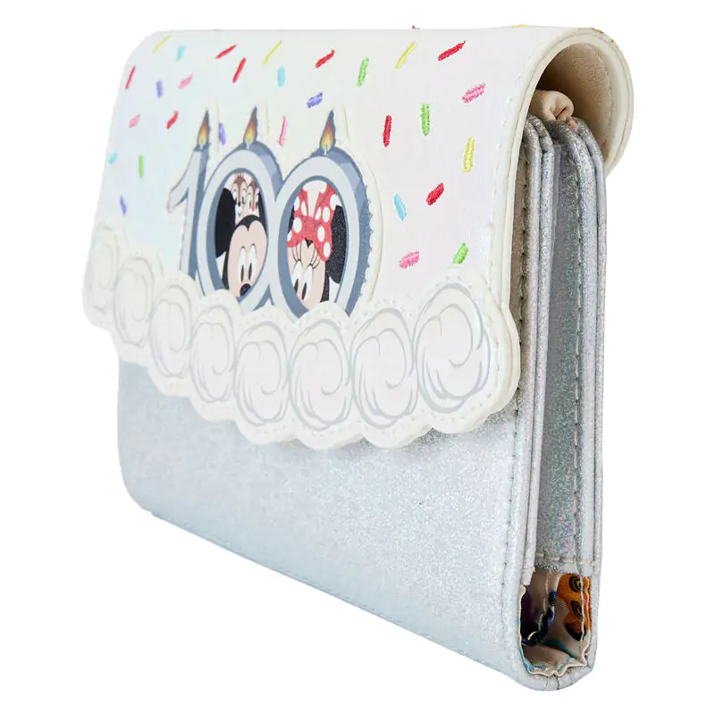 Loungefly Disney 100 Anniversary Celebration Cake wallet product photo