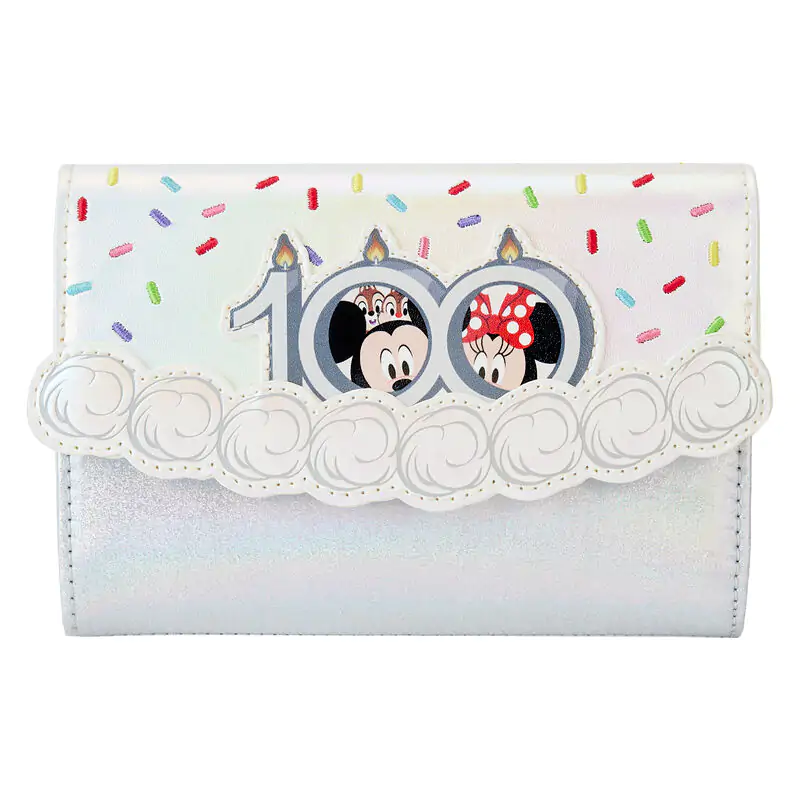 Loungefly Disney 100 Anniversary Celebration Cake wallet product photo