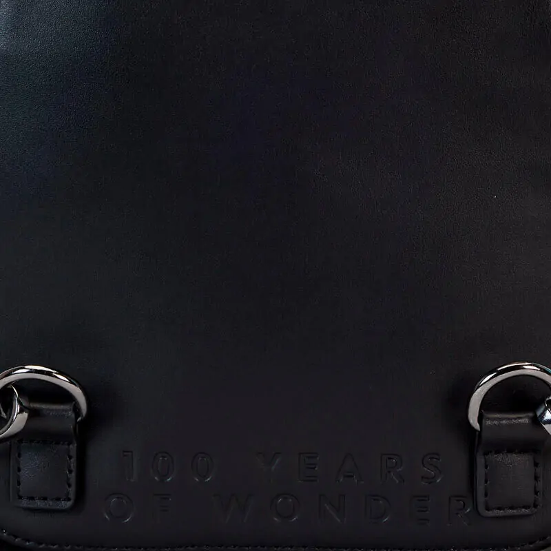 Loungefly Disney 100 Mickey Mouse Classic convertible mini backpack &amp; crossbody bag 20cm product photo