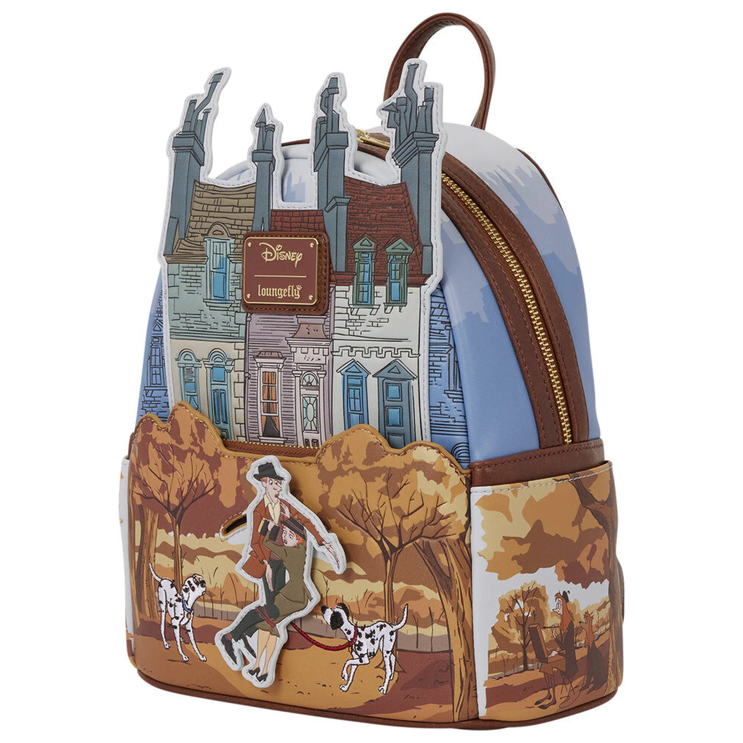 Loungefly Disney 101 Dalmatians Roger & Anita backpack 26cm product photo