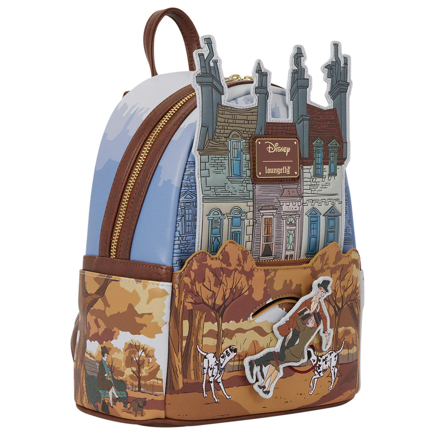 Loungefly Disney 101 Dalmatians Roger & Anita backpack 26cm product photo