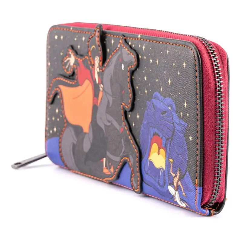 Disney by Loungefly Wallet Aladdin Jafar Villains Scene product photo