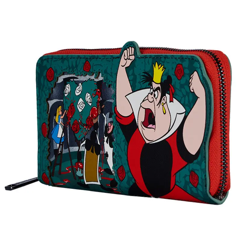 Disney by Loungefly Wallet Villains Scene Series Queen of Hearts product photo