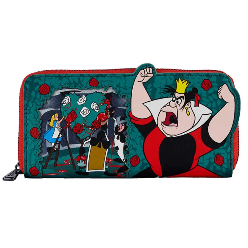 Disney by Loungefly Wallet Villains Scene Series Queen of Hearts product photo