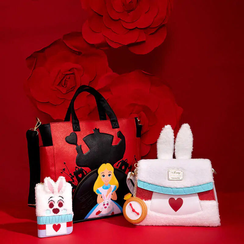 Loungefly Disney Alice In Wonderland White Rabbit wallet product photo