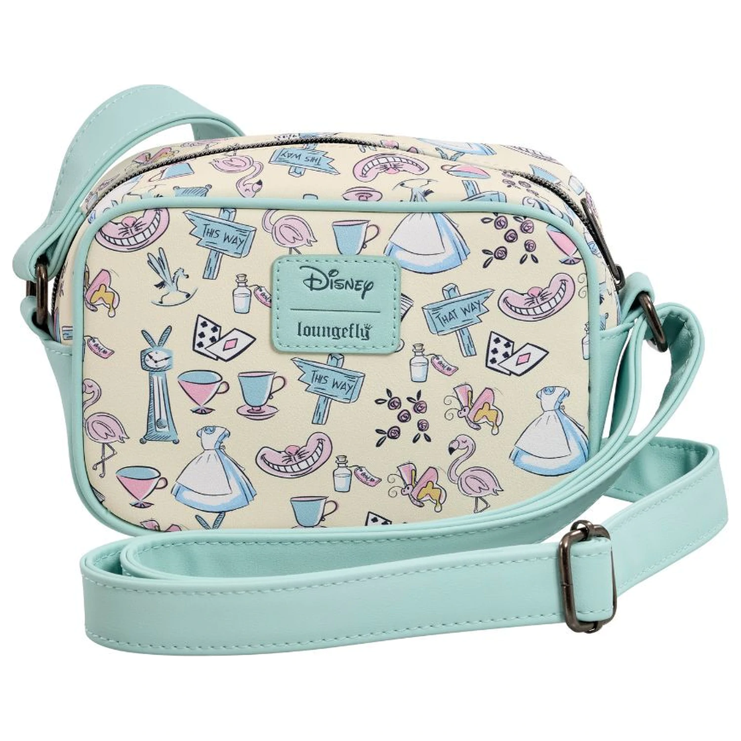 Loungefly Disney Alice In Wonderland Floral Scene shoulder bag product photo