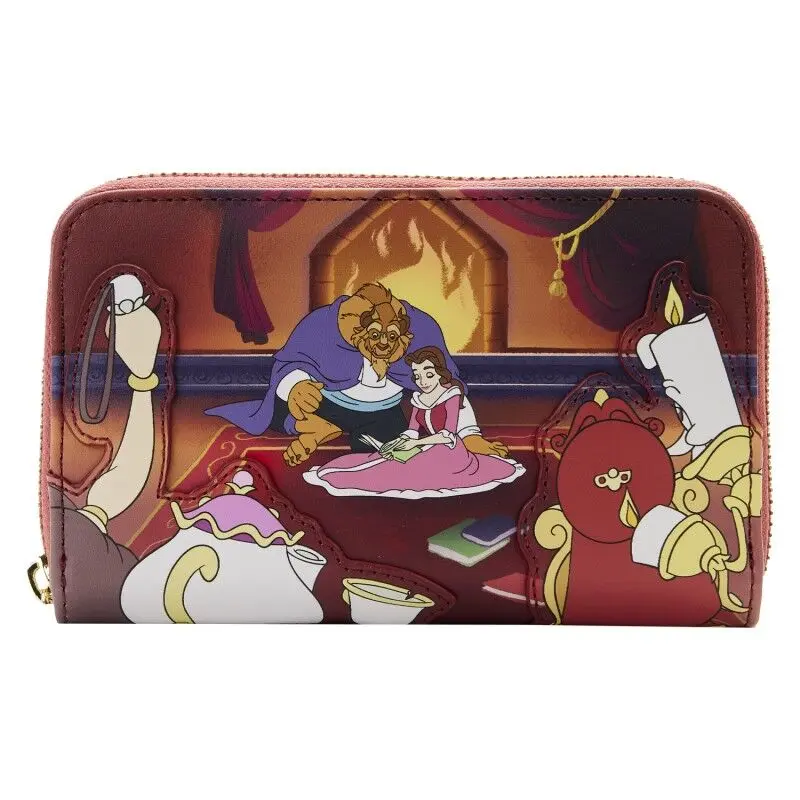 Disney by Loungefly Wallet Beauty and the Beast Fireplace Scene product photo