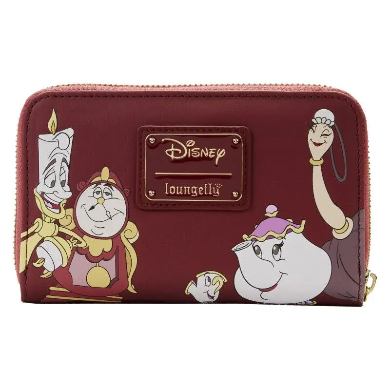 Disney by Loungefly Wallet Beauty and the Beast Fireplace Scene product photo