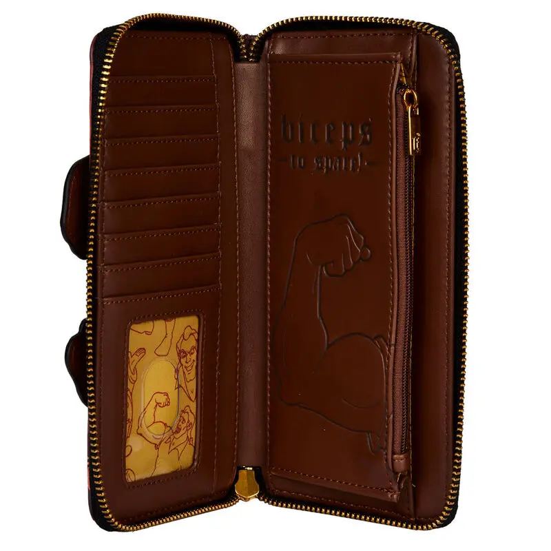 Loungefly  Disney Beauty and the Beast Villains Gaston Scene wallet product photo