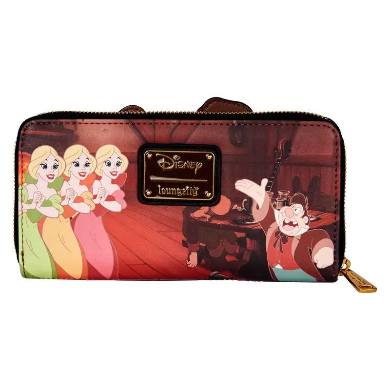 Loungefly  Disney Beauty and the Beast Villains Gaston Scene wallet product photo