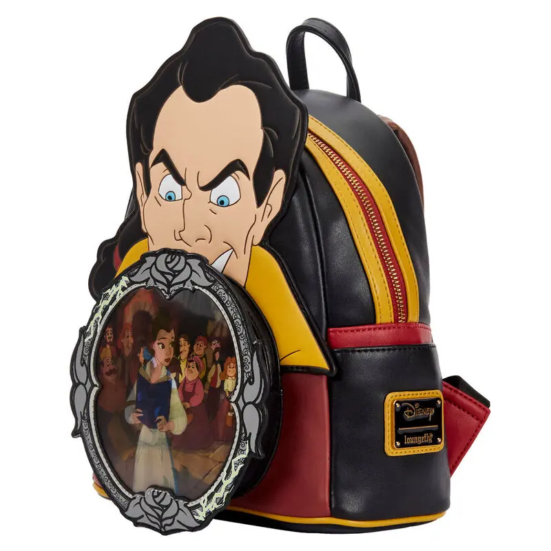 Loungefly  Disney Beauty and the Beast Villains Gaston Scene backpack 26cm termékfotó