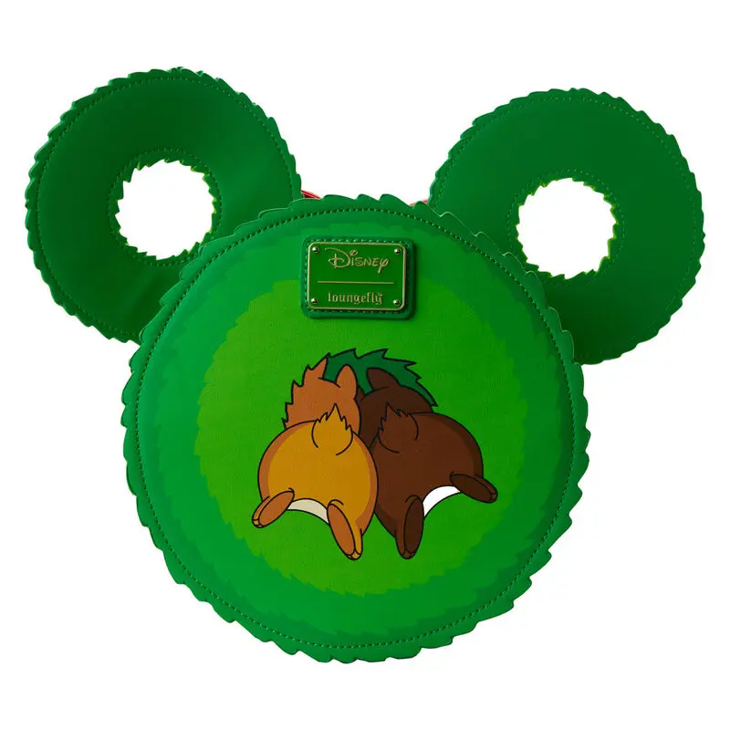 Loungefly Disney Chip and Dale Christmas crossbody bag product photo