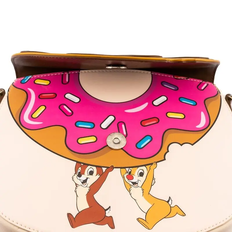 Disney by Loungefly Crossbody Bag Chip and Dale Donut Snatchers product photo