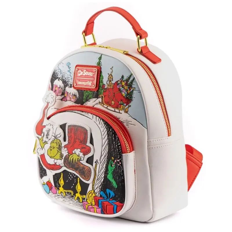Dr. Seuss by Loungefly Backpack The Grinch Chimney Thief product photo
