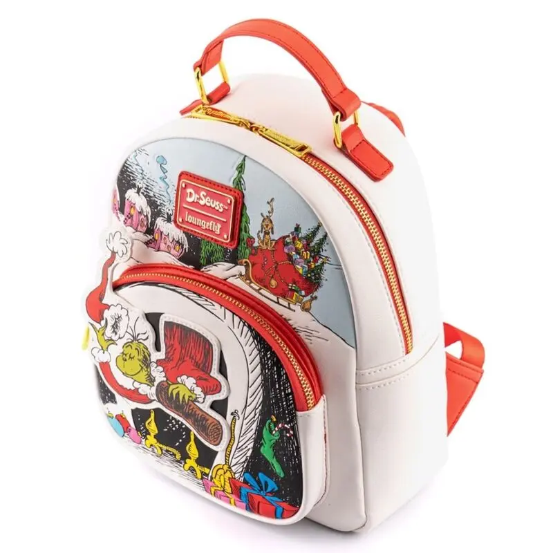 Dr. Seuss by Loungefly Backpack The Grinch Chimney Thief product photo