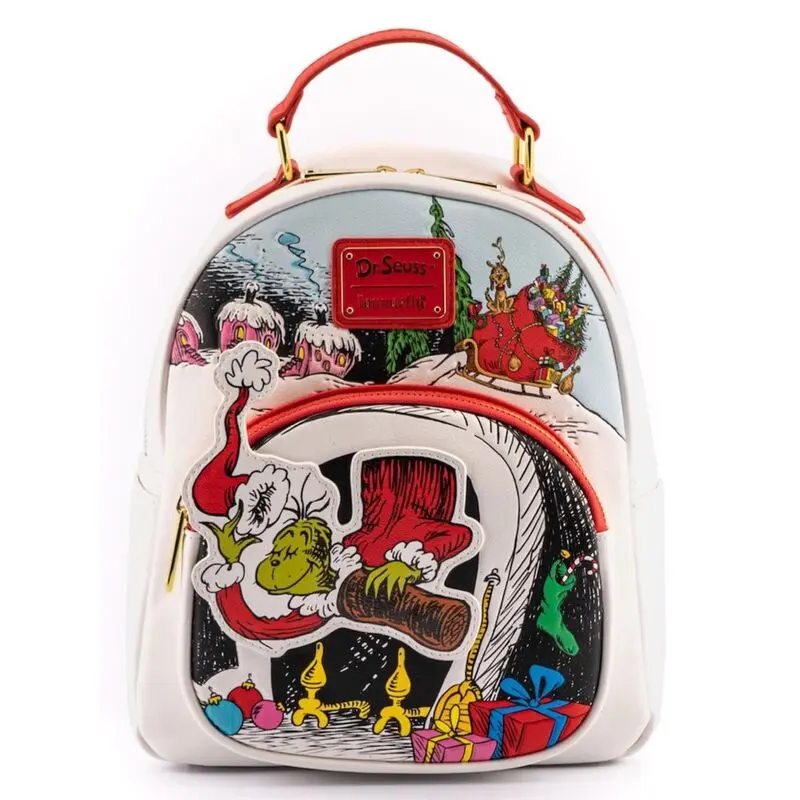 Dr. Seuss by Loungefly Backpack The Grinch Chimney Thief product photo