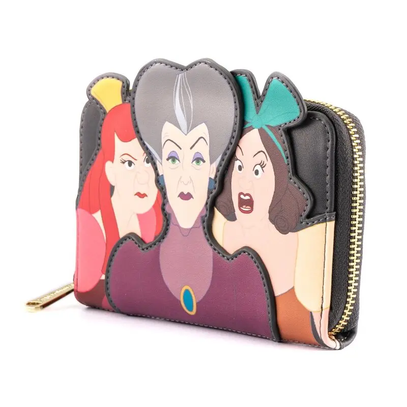 Disney by Loungefly Wallet Villains Scene Evil Stepmother And Step Sisters product photo