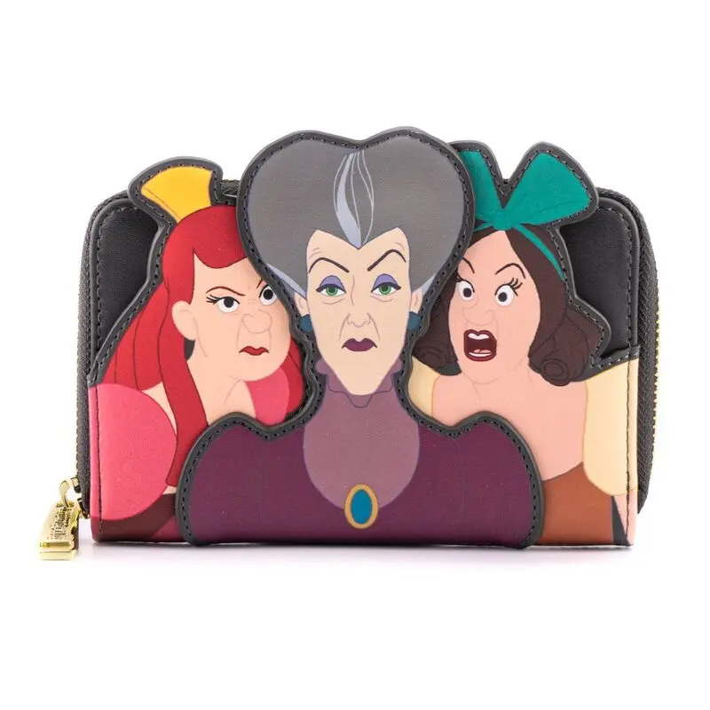 Disney by Loungefly Wallet Villains Scene Evil Stepmother And Step Sisters product photo