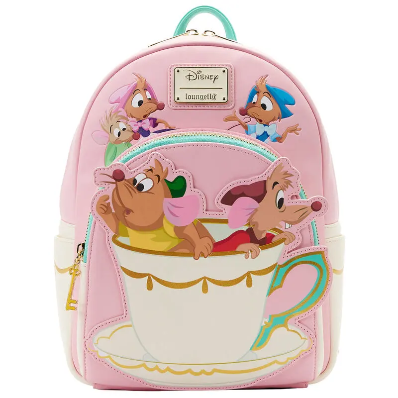 Disney by Loungefly Backpack Cinderella Gus Gus And Jack Teacup product photo
