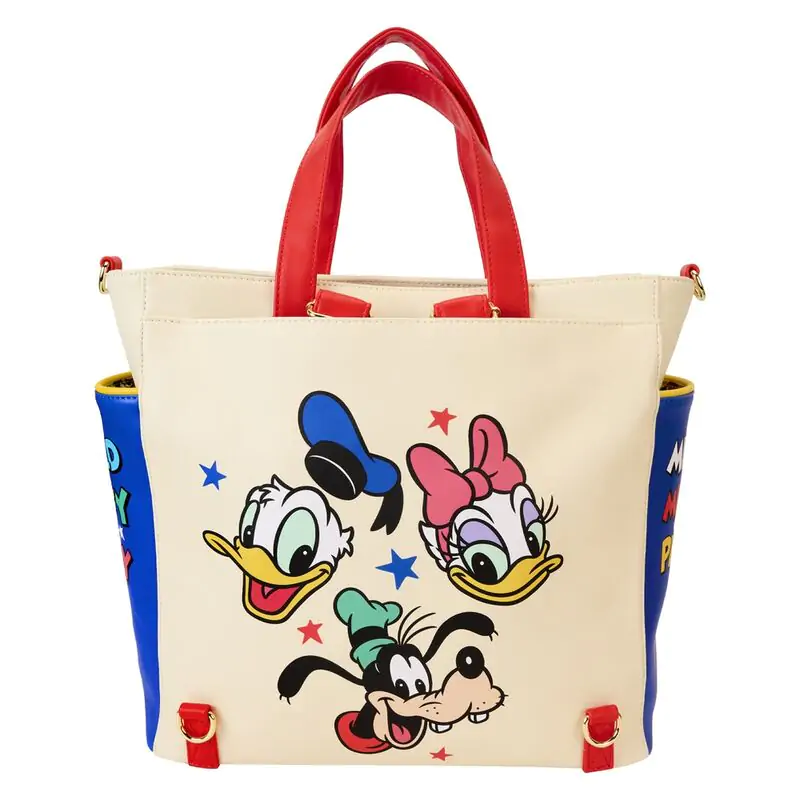 Loungefly Disney Classic Mickey and Friends convertible backpack tote bag termékfotó