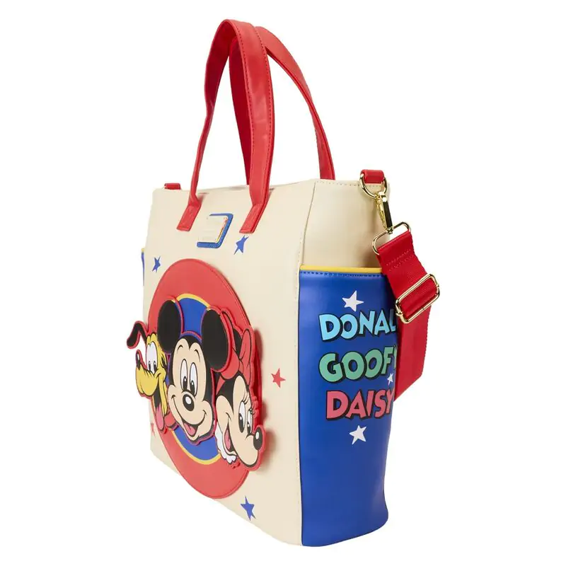 Loungefly Disney Classic Mickey and Friends convertible backpack tote bag termékfotó