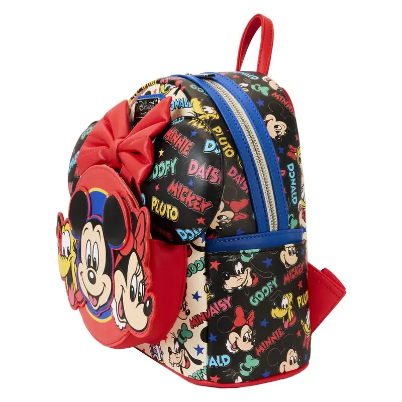 Loungefly Disney Classic Mickey and Friends backpack + headband product photo