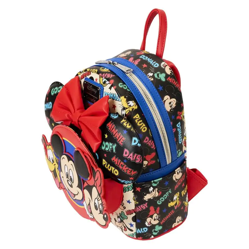 Loungefly Disney Classic Mickey and Friends backpack + headband termékfotó