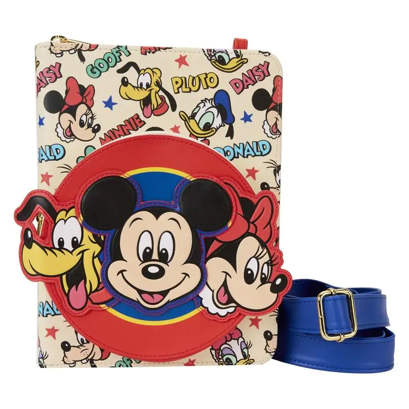 Loungefly Disney Classic Mickey and Friends crossbody notebook termékfotó