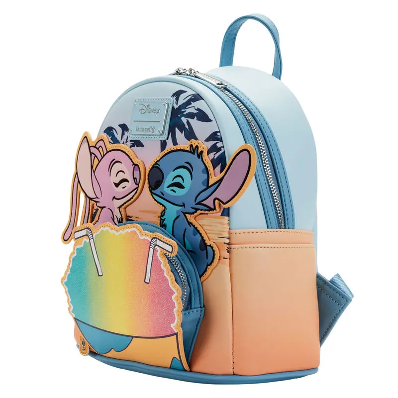 Loungefly Disney Lilo & Stitch Angel and Stitch backpack 26cm product photo