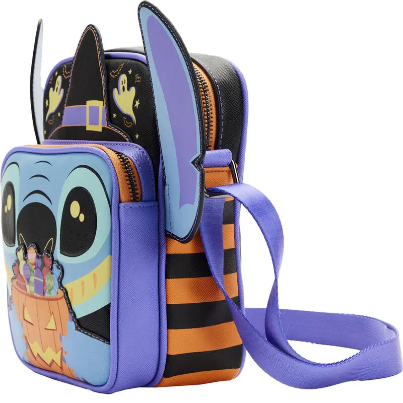 Disney by Loungefly Passport Bag Lilo and Stitch Halloween Candy Cosplay product photo