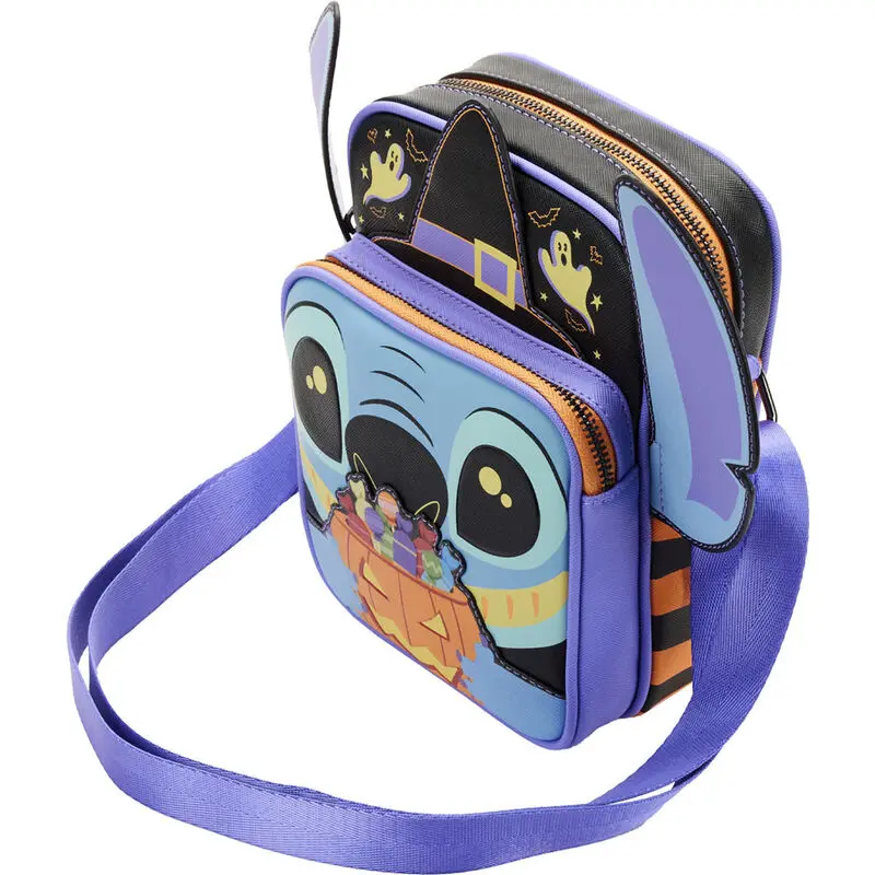Disney by Loungefly Passport Bag Lilo and Stitch Halloween Candy Cosplay product photo