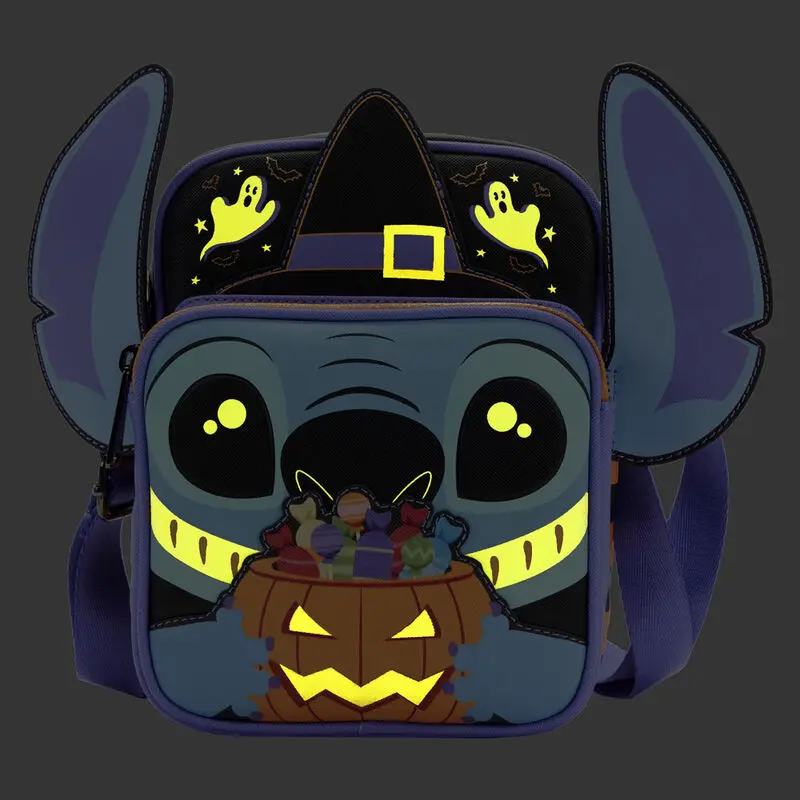 Disney by Loungefly Passport Bag Lilo and Stitch Halloween Candy Cosplay product photo
