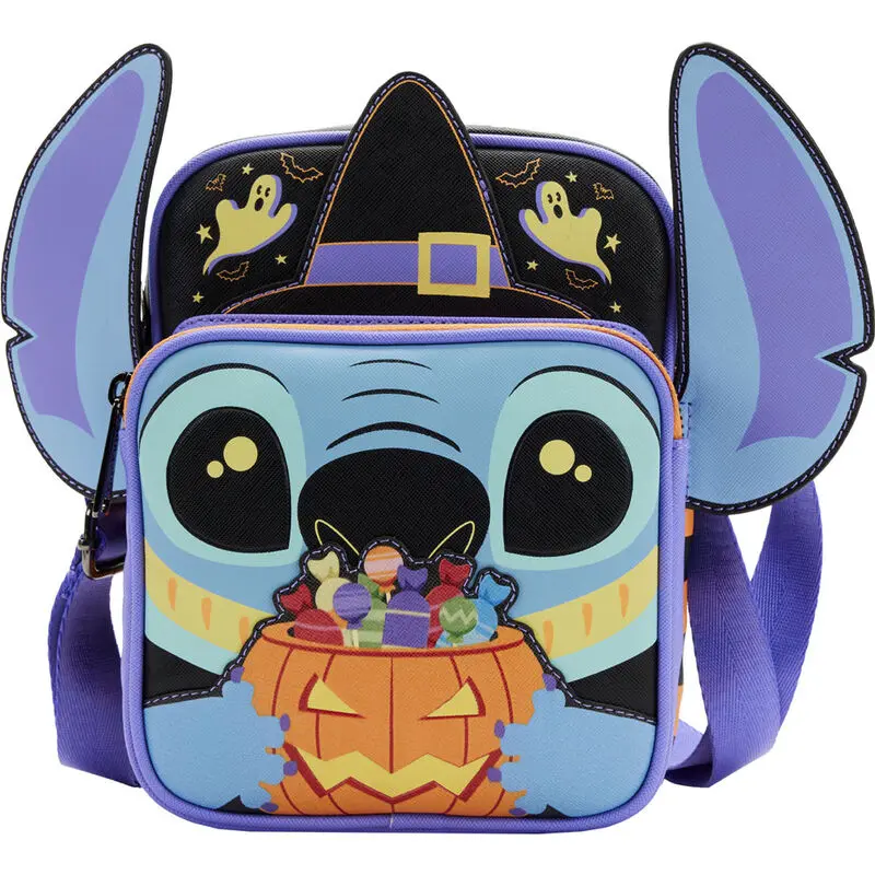 Disney by Loungefly Passport Bag Lilo and Stitch Halloween Candy Cosplay product photo
