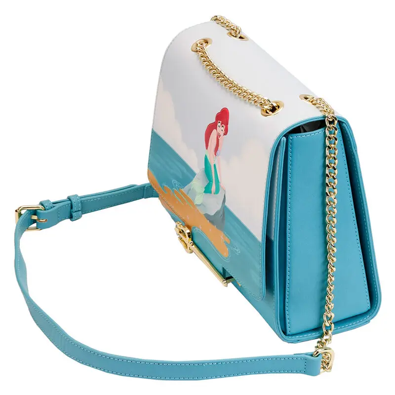 Loungefly Disney Little Mermaid Tritons Gift crossbody bag product photo