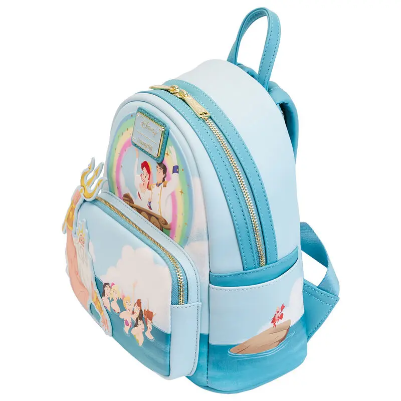Loungefly Disney Little Mermaid Tritons Gift backpack 26cm product photo