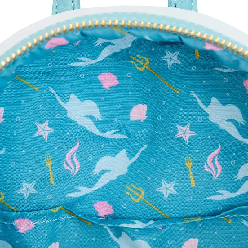 Loungefly Disney Little Mermaid Tritons Gift backpack 26cm product photo