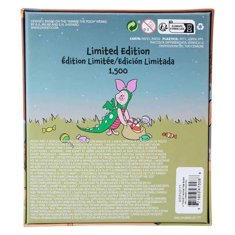 Loungefly Disney Winnie the Pooh Halloween Costume pin product photo