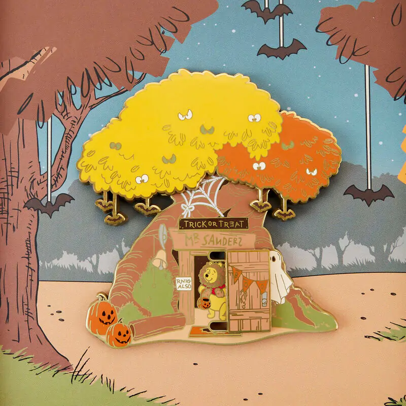 Loungefly Disney Winnie the Pooh Halloween Costume pin product photo