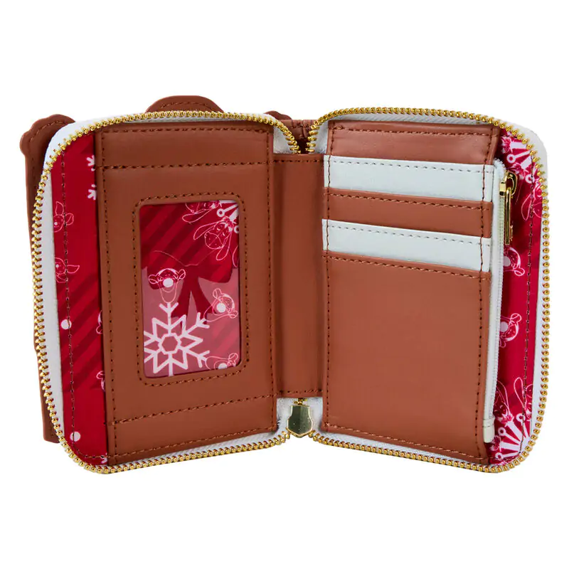 Loungefly Disney Winnie the Pooh Holiday Friends wallet termékfotó