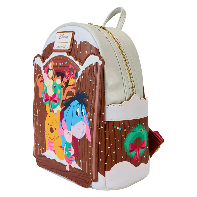 Loungefly Disney Winnie the Pooh Holiday Friends backpack termékfotó