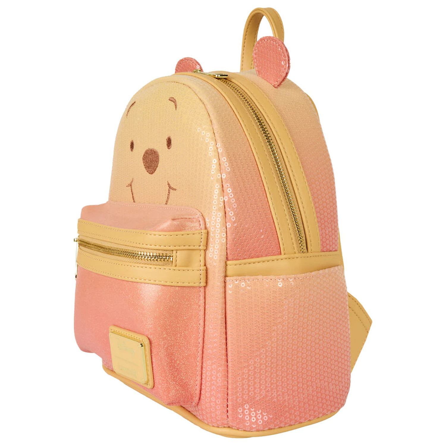 Loungefly Disney Winnie the Pooh Sequin Glitter backpack product photo