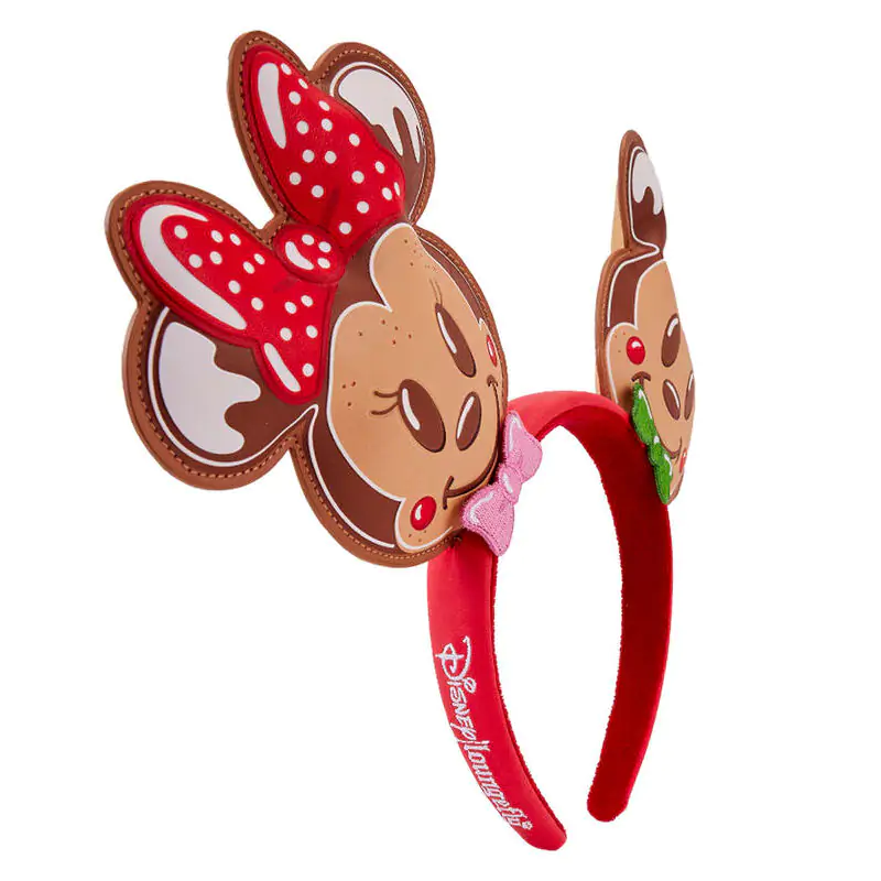 Loungefly Disney Mickey &amp; Friends Gingerbread Cookie backpack + ear headband product photo