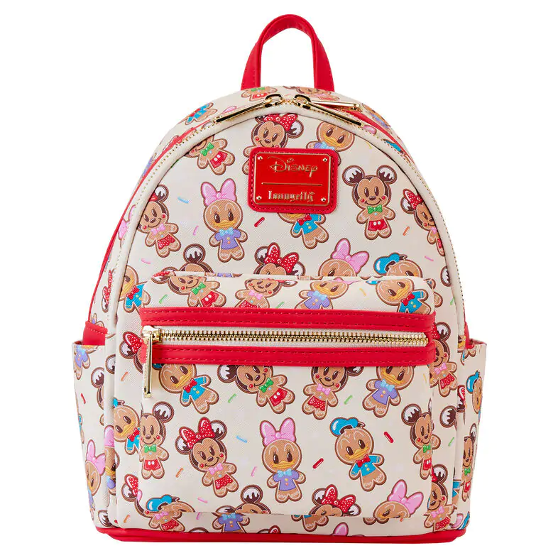 Loungefly Disney Mickey &amp; Friends Gingerbread Cookie backpack + ear headband product photo