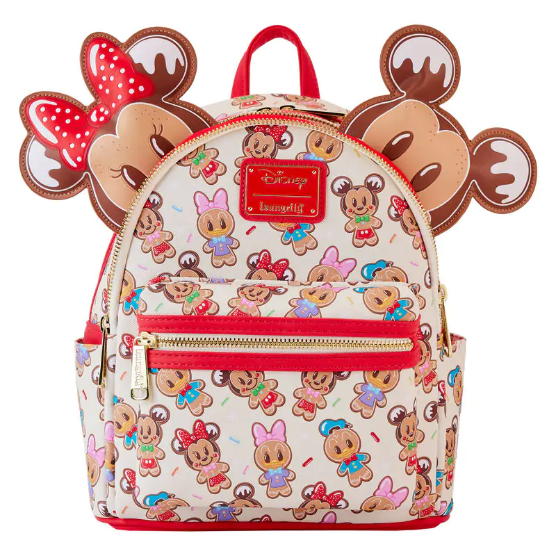 Loungefly Disney Mickey &amp; Friends Gingerbread Cookie backpack + ear headband product photo