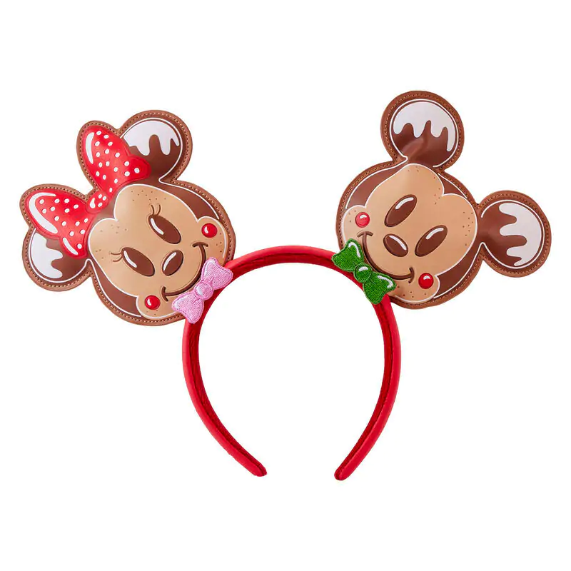 Loungefly Disney Mickey &amp; Friends Gingerbread Cookie backpack + ear headband product photo