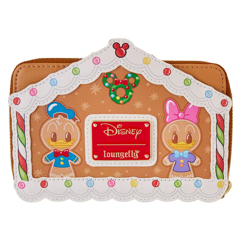 Loungefly Disney Mickey &amp; Friends Gingerbread House wallet product photo