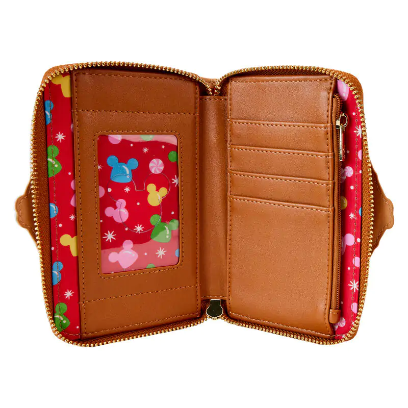 Loungefly Disney Mickey &amp; Friends Gingerbread House wallet product photo
