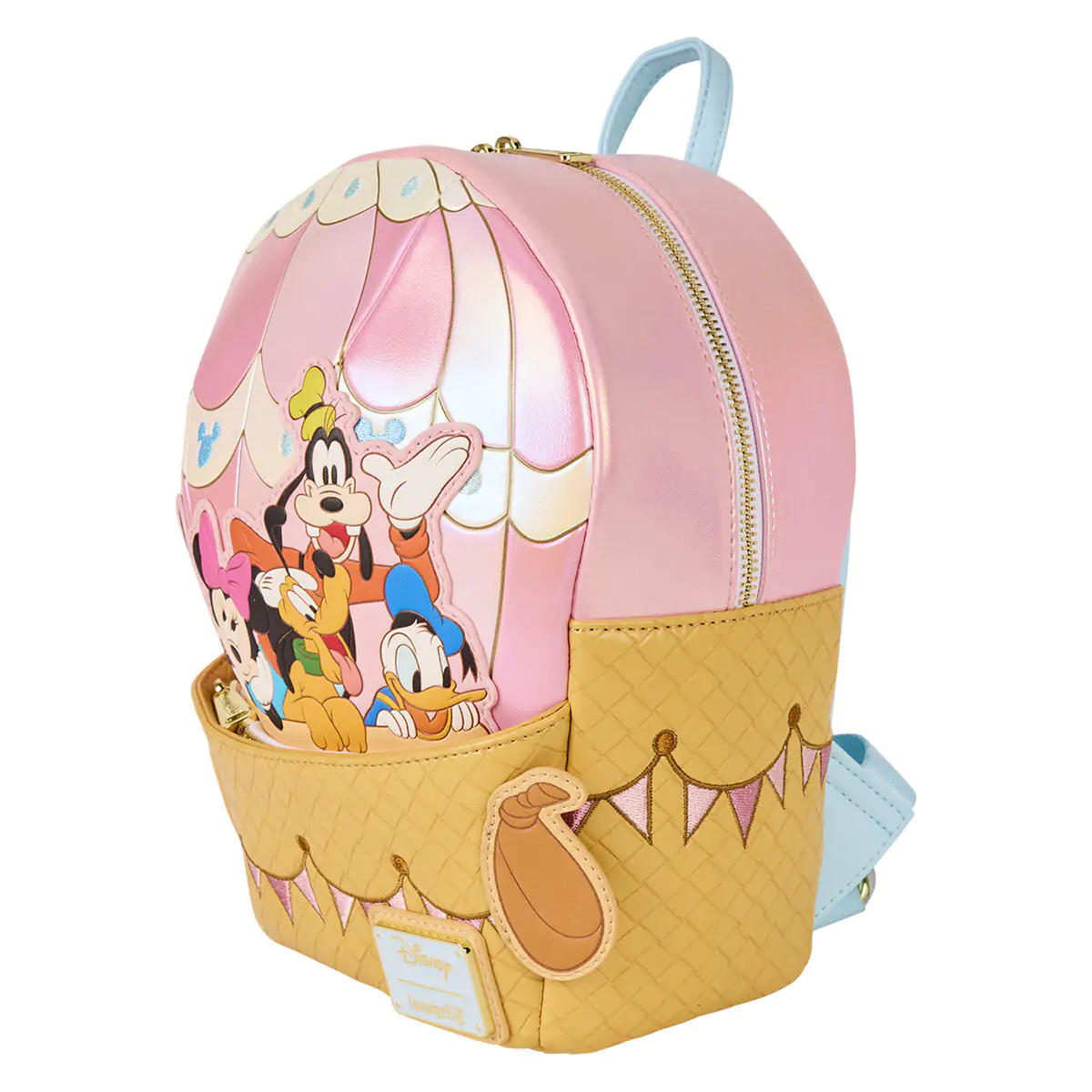 Loungefly Disney Mickey & Friends Shape Hot Air Balloon backpack 26cm product photo