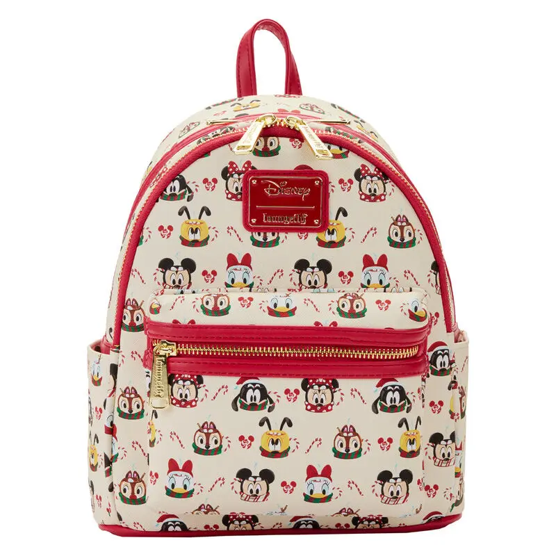 Loungefly Disney Mickey &amp; Minnie Hot Cocoa backpack + ear headband product photo